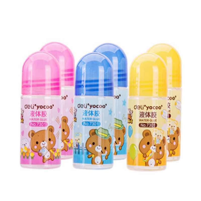 得力7301液体胶水35ml(24支/盒)