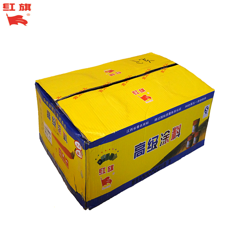 红旗 醇酸磁漆C04-2 中灰 15kg/件(2.5kg/桶/6桶装) 件高清大图