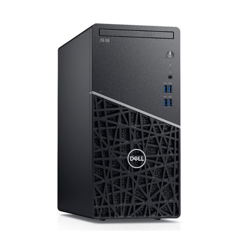 戴尔(DELL)成铭3990 商用办公台式电脑主机(Intel i3-10100 4GB 1TB 无光驱 W10H)