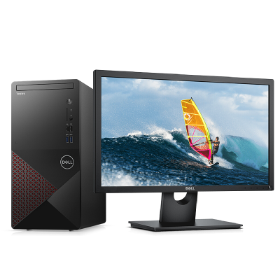 戴尔(DELL)成就3881台式机 整机 主机+21.5显示器 I5-10400 16G 512G
