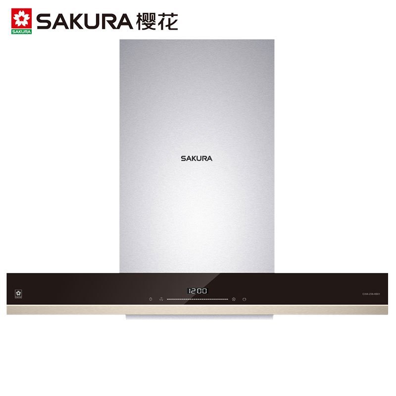 樱花(SAKURA)烟灶套餐 欧式顶吸油烟机燃气双灶具家用厨电烟灶套装8B01+BDG01天然气