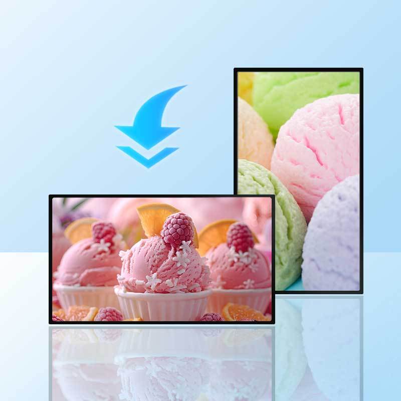 和掌厅CT-BG65 65英寸电子白板 横竖屏壁挂数字标牌广告机高清大图