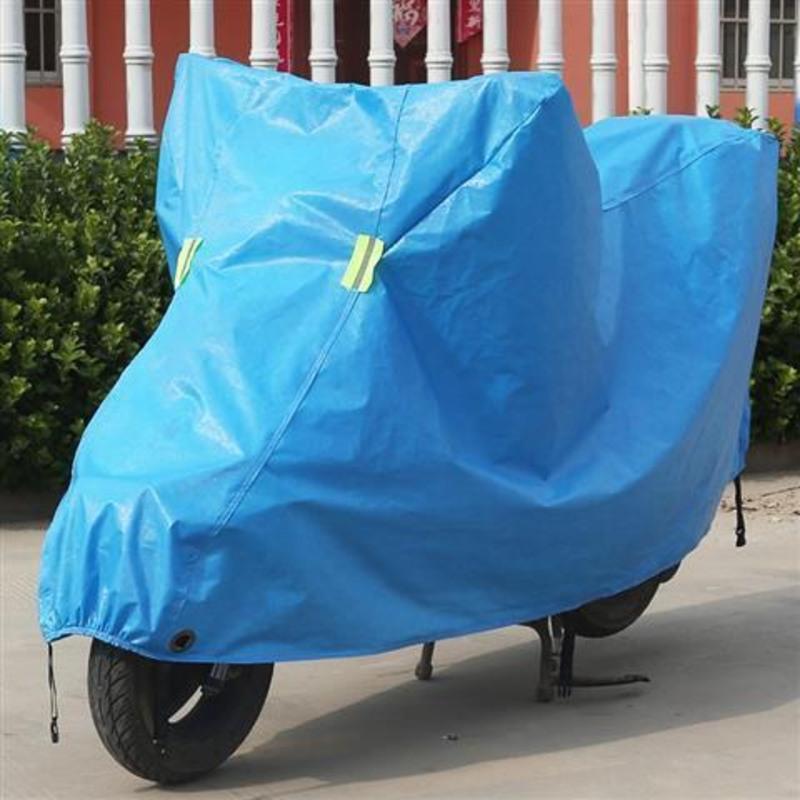 蓝色 s 踏板摩托车车罩电动防雨罩电瓶防晒防水盖雨布125车衣车套遮雨