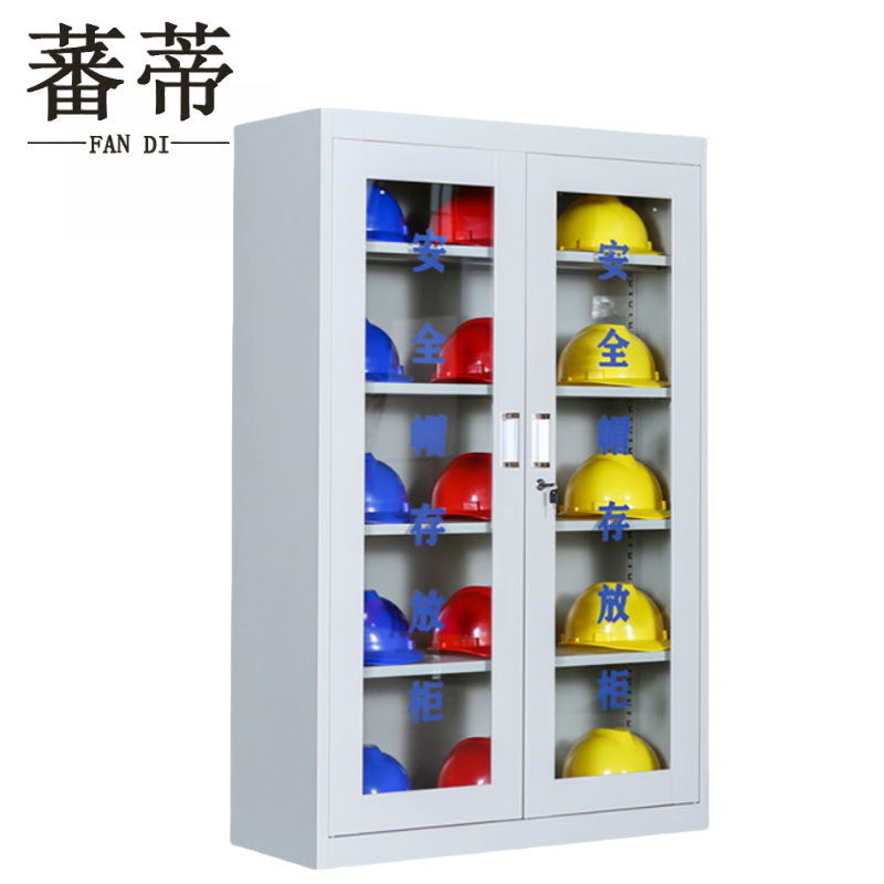 蕃蒂安全帽存放柜高清大图