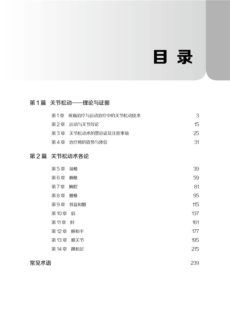 全身关节松动术高清大图
