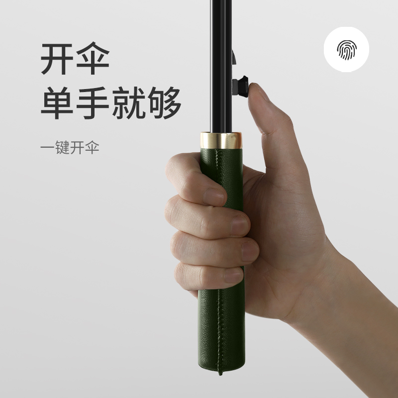雨伞男女士自动24骨长柄直杆加大加固防台风超大号双人加厚直柄大伞