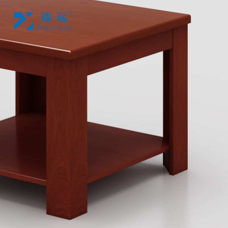 臻远ZY5020610G 实木贴皮茶几小方几 个高清大图