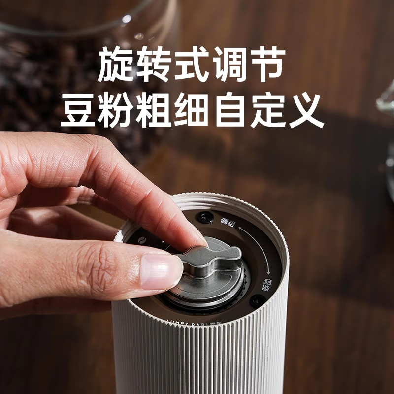 露茉 意式浓缩便携冷热双萃胶囊咖啡机 CME06 冷热双萃+外调无线磨豆机高清大图