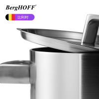 贝高福(Berghoff)锅具 RON系列 5L汤锅 五层复合钢 24cm (BH0102901)熬汤小火锅家用双耳煮锅