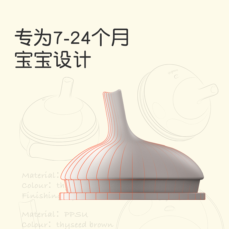 世喜学饮杯鸭嘴杯吸管杯儿童喝奶婴儿奶瓶大宝宝1岁以上水杯7-24个月