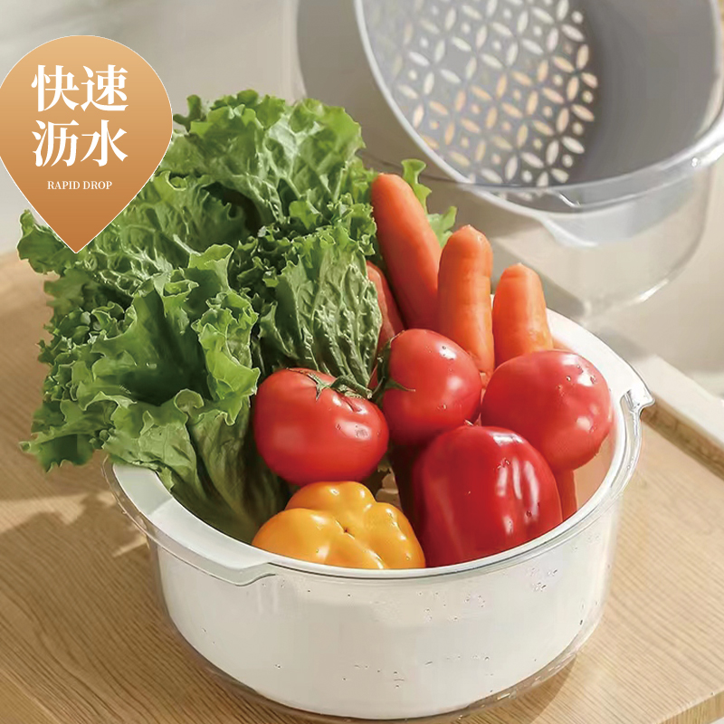 艾逸瑶选西尼亚双层 沥水筛 CJ-21092高清大图