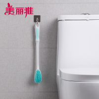 美丽雅 家用卫生间马桶无死角清洗加长手柄小象鼻洁厕刷(颜色随机)