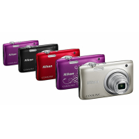 Nikon/尼康 COOLPIX A100 轻便型数码相机 家用便携 银色