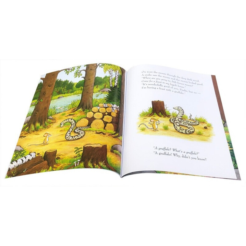[正版]咕噜牛10册绘本套装英文原版绘本The Gruffalo茱莉亚唐纳森Julia Donaldson 含小妞妞