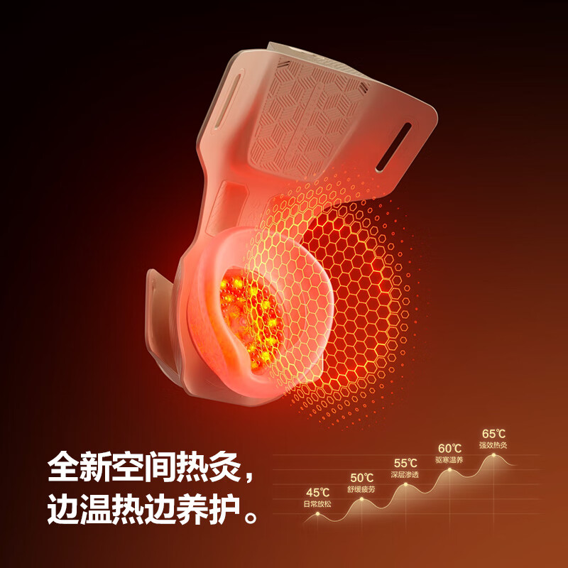 SKG智能护膝仪 W5系列1代 豪华款 米金色(单只)高清大图