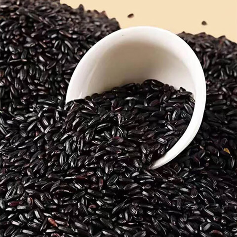 蒲臻善黑米天然原生态好粮口感绵柔醇香浓郁日常食用佳品500g高清大图