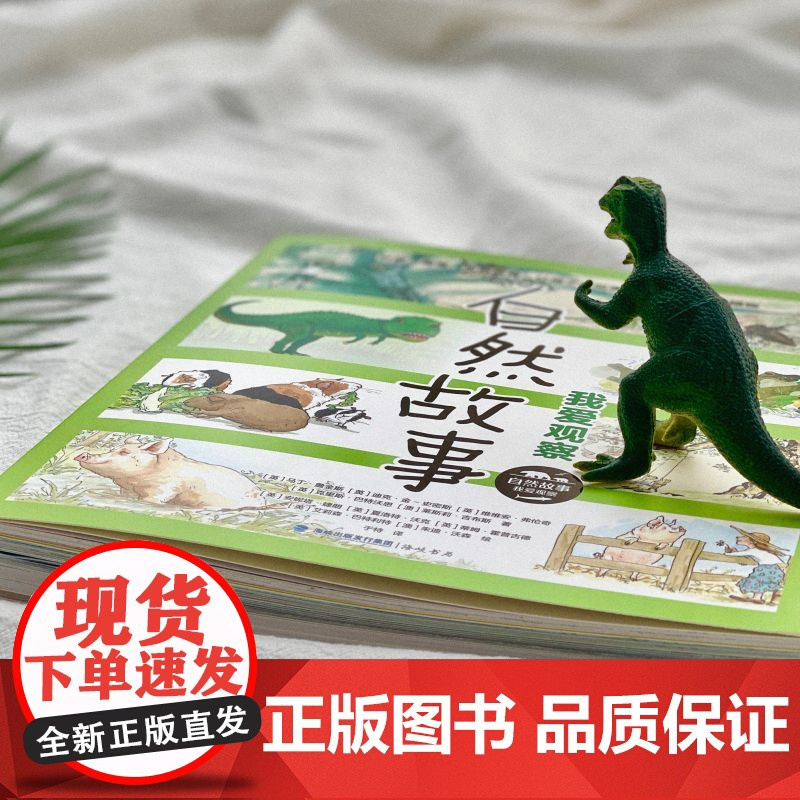 浪花朵朵童书 自然故事:我爱观察 国际大奖获奖插画家、生物学家、著名儿童文学家、科普作家等共同创作自然科普绘本 4-8岁