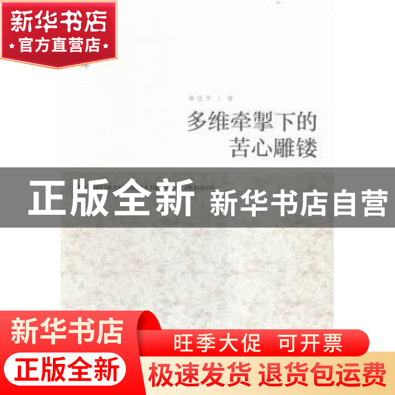 正版 多维牵掣下的苦心雕镂 辜也平著 人民出版社 9787010142173高清大图
