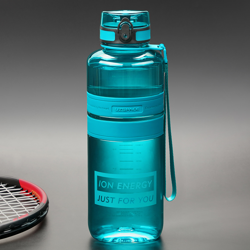 容量男运动水杯烘焙精灵健身房便携杯子女夏天户5038玉藤青2000ml特大