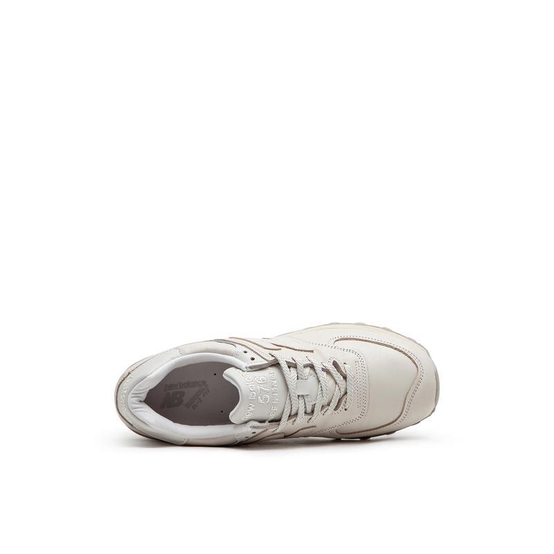 新百伦(New Balance)跑步鞋男576高端休闲运动鞋灰白色系经典Logo