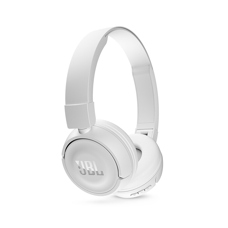 JBL/T450BT头戴式蓝牙无线耳机 可折叠便携头戴贴耳式 立体声音乐耳机跑步运动游戏耳机 白色
