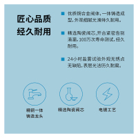 海尔淋浴花洒套装VH-SL2421增压四出水钢琴按键淋浴手持喷枪花洒 精铜置物-四季畅沐