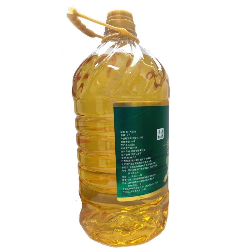 坝莜域 一级大豆油5L高清大图
