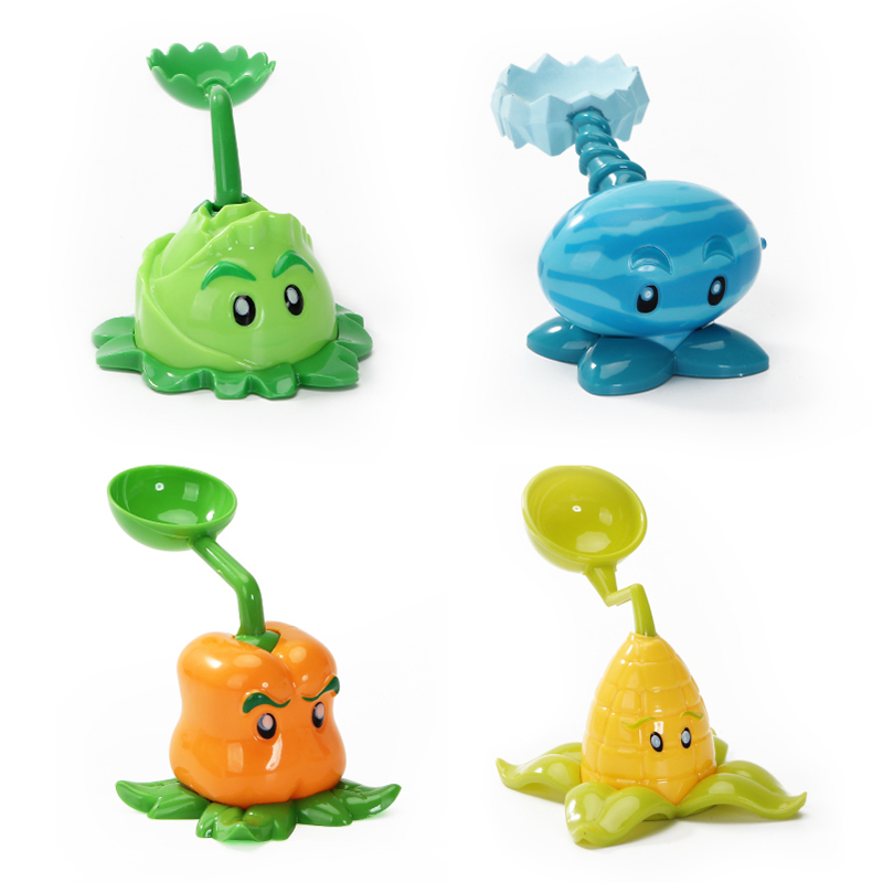 儿童玩具正版植物大战僵尸3-6周岁7岁男孩子4疆尸5生日12 (硬)豌豆射手+僵尸+送地图