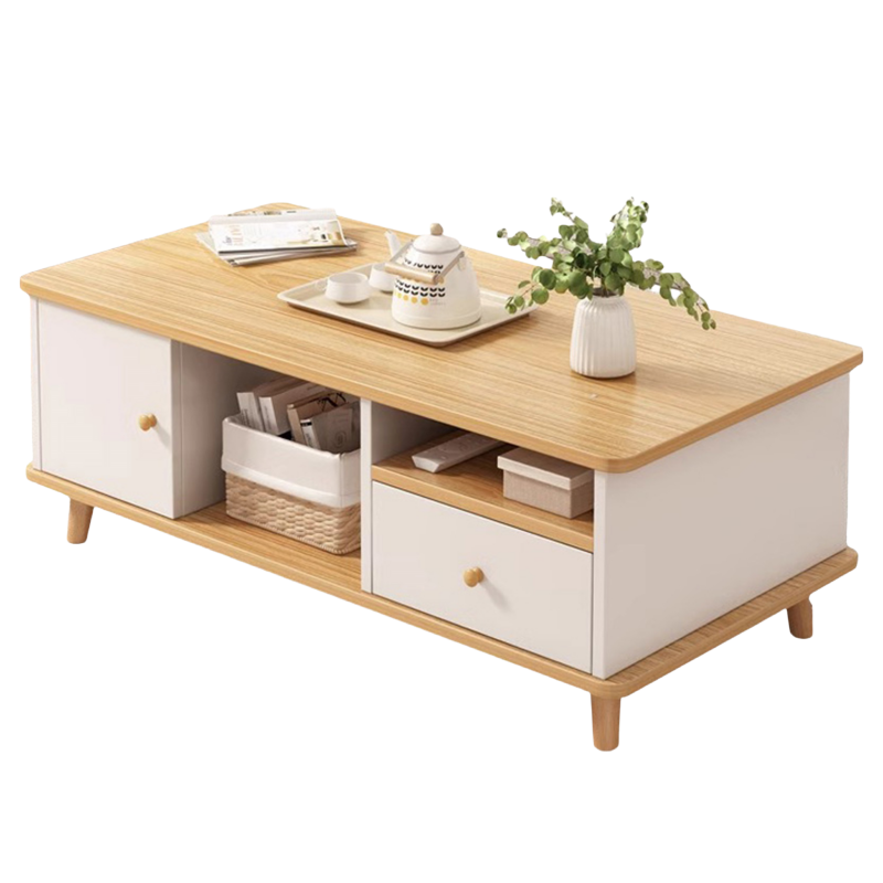 芙首泰木质茶几1000*480*410mm张高清大图