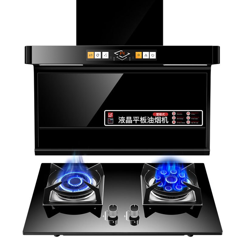 欢呼好太太抽油烟机灶具套餐烟灶套餐7字型32立方米大吸力自动清洗吸烟机厨电套装 天然气 高配款 自行安装高清大图