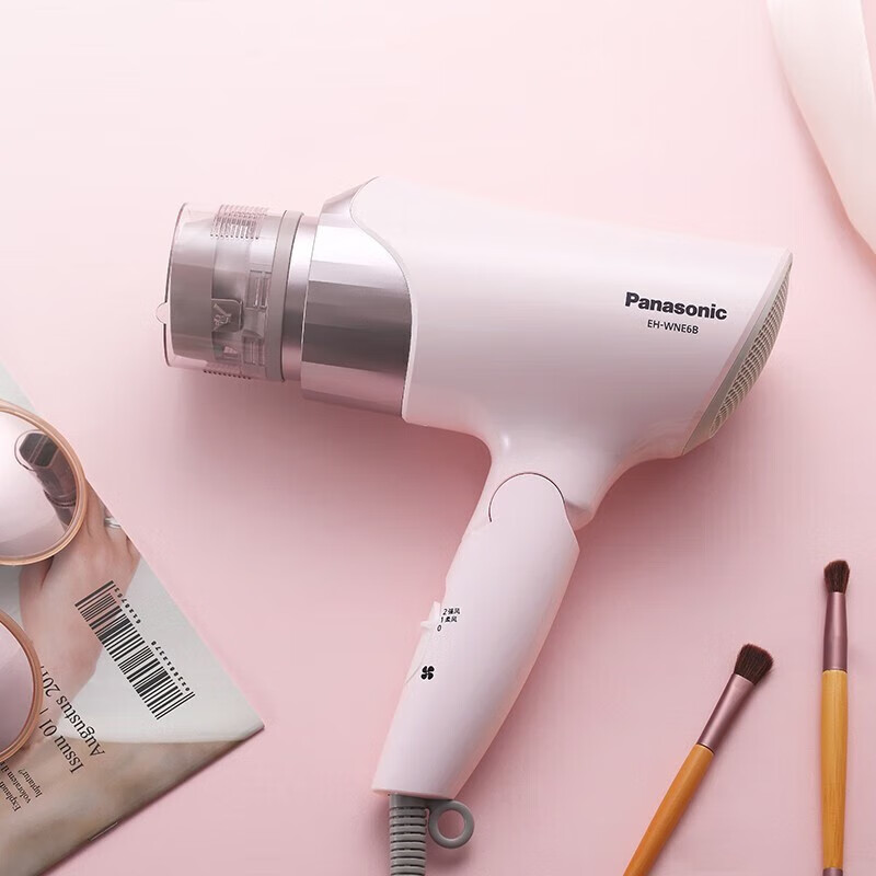 松下(Panasonic)吹风筒EH-WNE6B粉色负离子电吹风机家用大功率理发店吹风筒速干冷热风吹风机高清大图