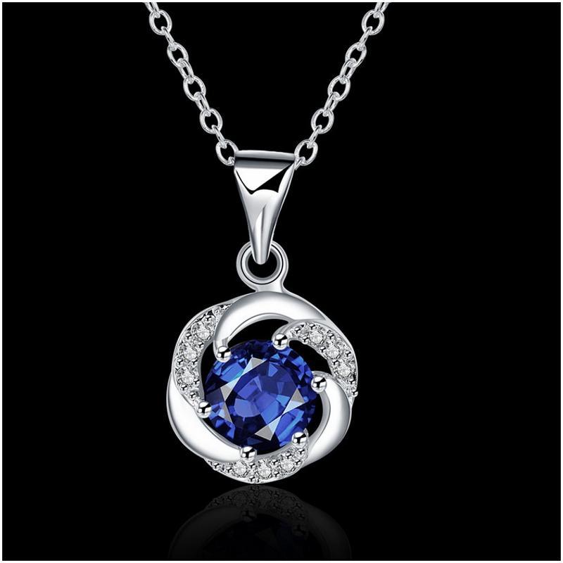 N470 Women Silver Necklace 镀925纯银女项链日韩版锁骨链潮人送女朋友七夕情人节礼物