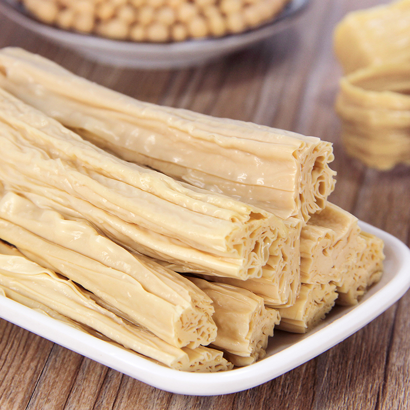 味美发 腐竹250g 精选黄豆制品原浆腐竹火锅配菜凉拌豆腐皮