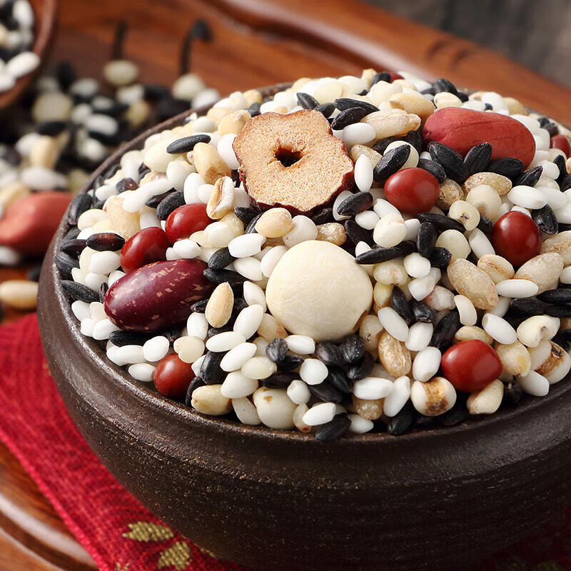 十月稻田 八宝粥 750g*2袋 十月稻田八宝粥料LXGJ 十月稻田 八宝粥750g*2袋高清大图