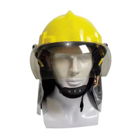 泰拉德消防员扑火抢险救援阻燃防火防护训练安全帽3C认证款 14式消防头盔