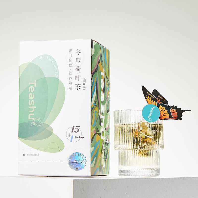 teashu冬瓜荷叶花果花草水果冷热泡1盒15茶小包袋泡茶