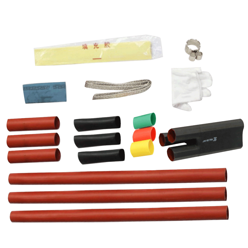铠线 电料辅件 电力金具 三芯电缆热缩终端 NSY-10/3.2 70-120(户内)/套高清大图