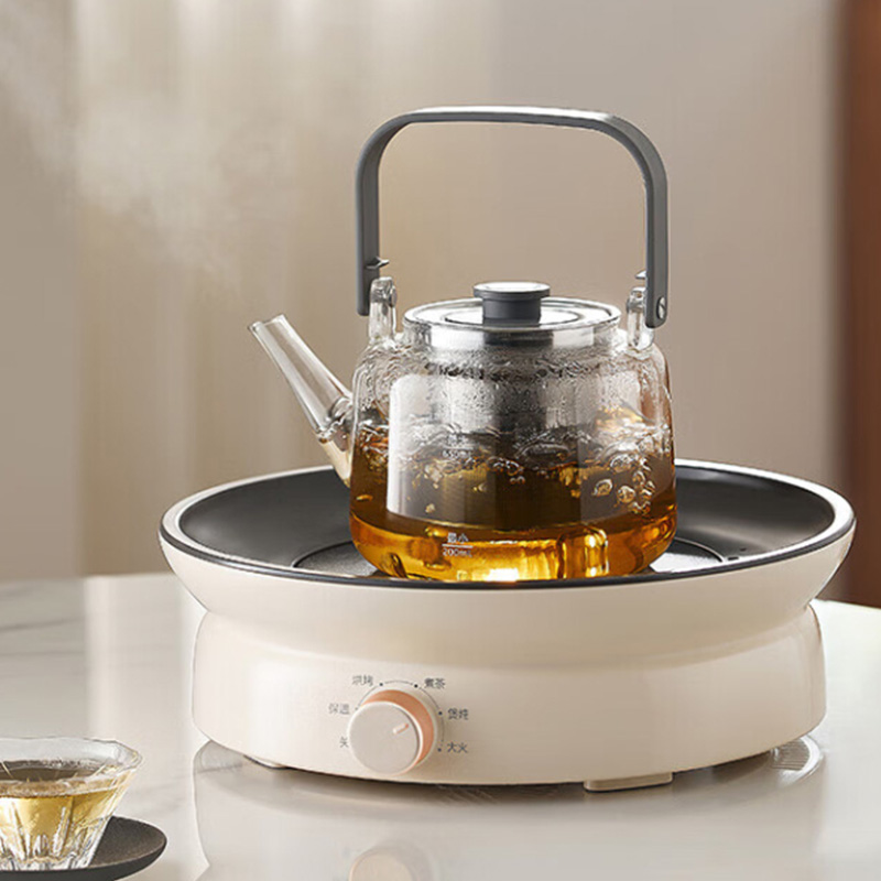 美的电陶炉1200W电磁炉围炉煮茶器大功率烧水轻音HW12EY10高清大图