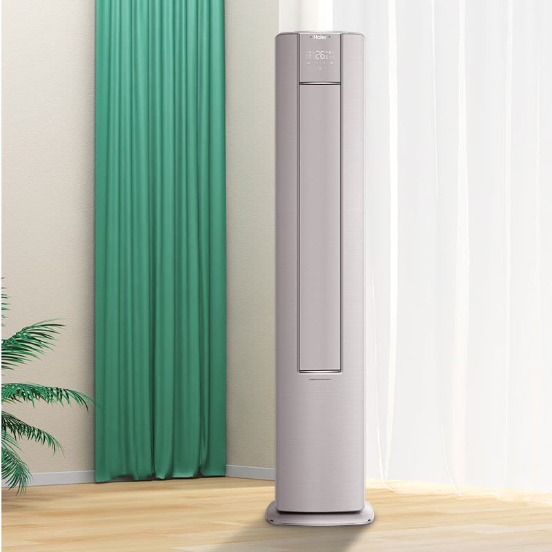 海尔空调(Haier)3匹 变频新1级能效 除菌自清洁 强冷强热 家用空调柜机KFR-72LW/28LEA81U1图片