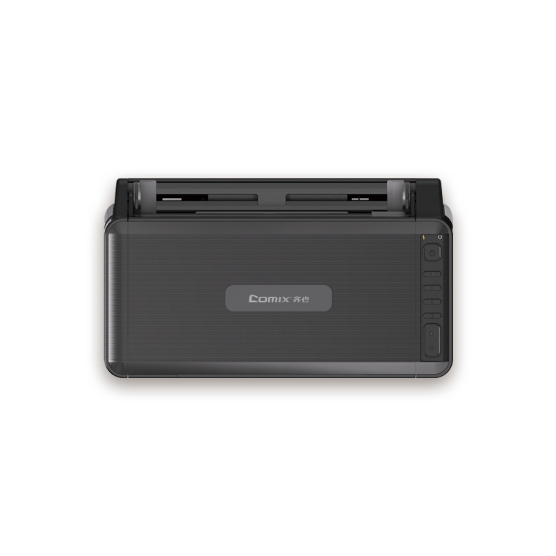 齐心(COMIX)QX1046国产扫描仪 高速馈纸式高清彩色双面自动进纸A4幅面46ppm/92ipm高清大图