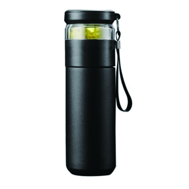 萨威帝尔SWBZ003茶水分离保温杯 (计价单位:个) 黑色