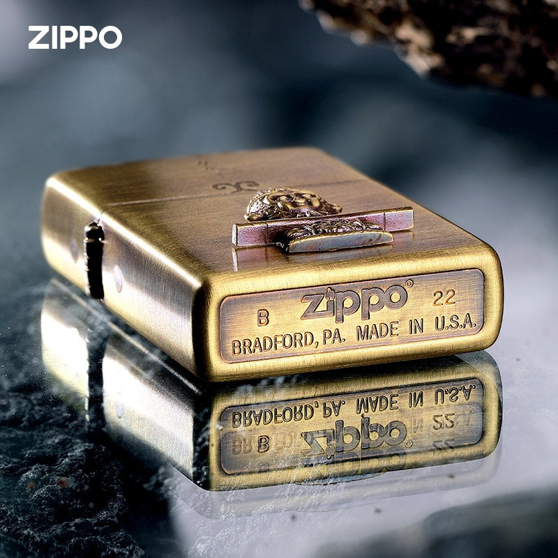美国ZIPPO打火机 芝宝贴章悟空意中人 爱你一万年 一生所爱 煤油防风 男士七夕情人节礼物送