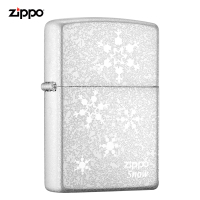 zippo芝宝打火机美国原装ZIPPO之宝防风煤油打火机雪花ZBT-1-5