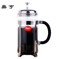 鼎亨法压滤壶不锈钢咖啡壶家用法式冲茶壶器咖啡滤压壶玻璃过滤杯