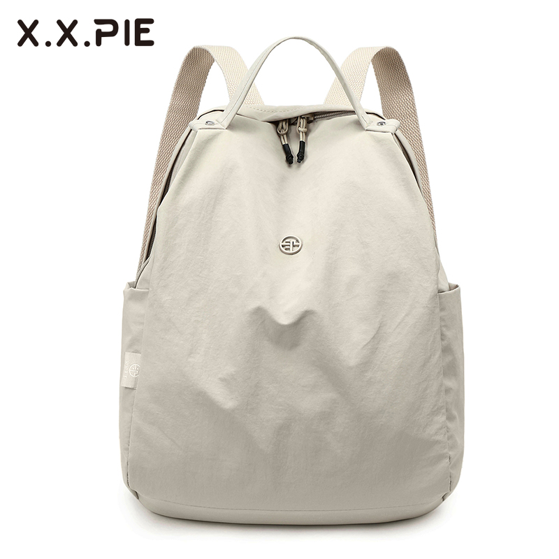X.X.PIE形象派 休闲户外双肩包xxp-3637 奶油白高清大图