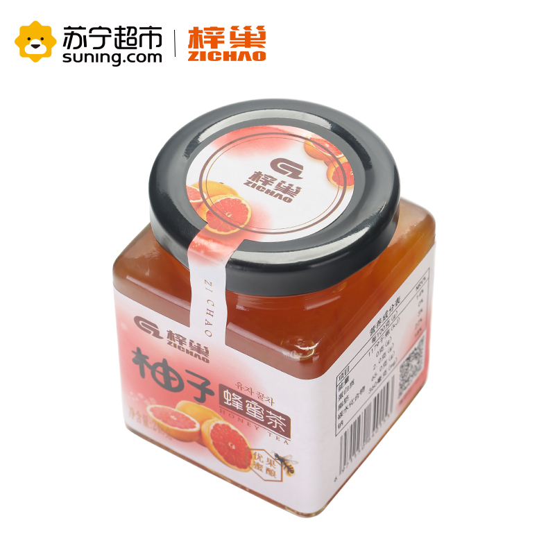 苏宁自营梓巢(Zi Chao)保健茶饮蜂蜜茶瓶装 248g