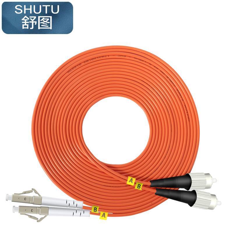 舒图 光纤跳线多模LC-FC-10米/条高清大图