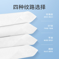 诗帛洗脸巾一次性纯加厚棉柔擦脸洗面男女洁面抽纸式家庭装