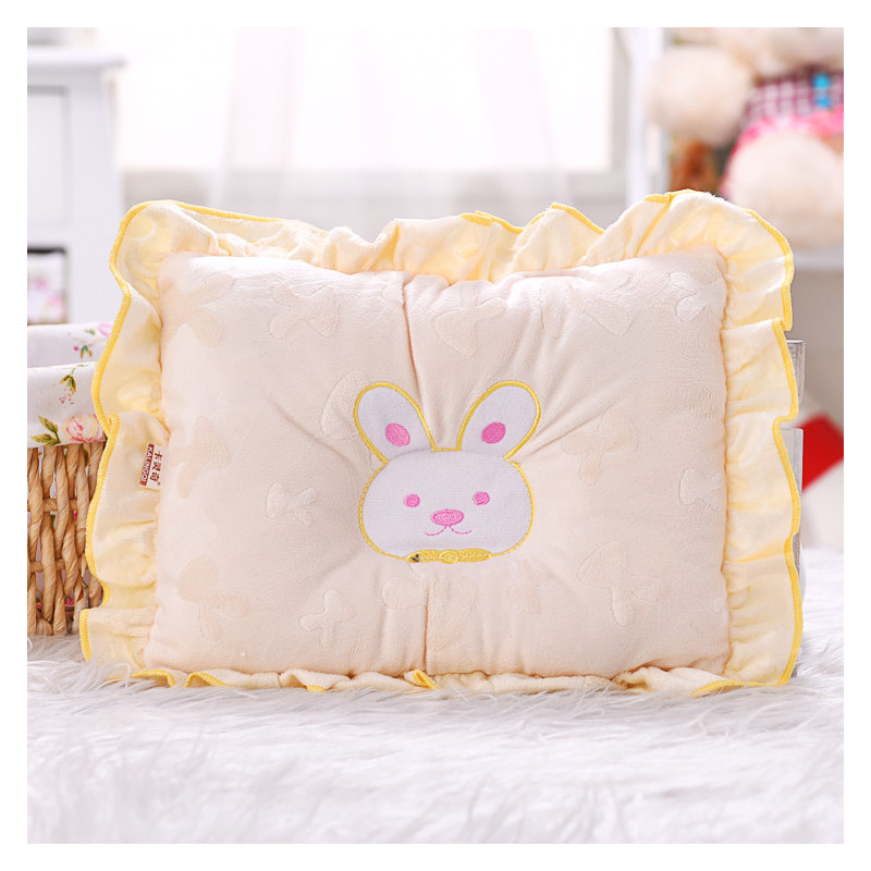 婴儿枕头定型枕儿童枕头宝宝枕头纯棉防偏头枕头棉花枕头芯0-2岁