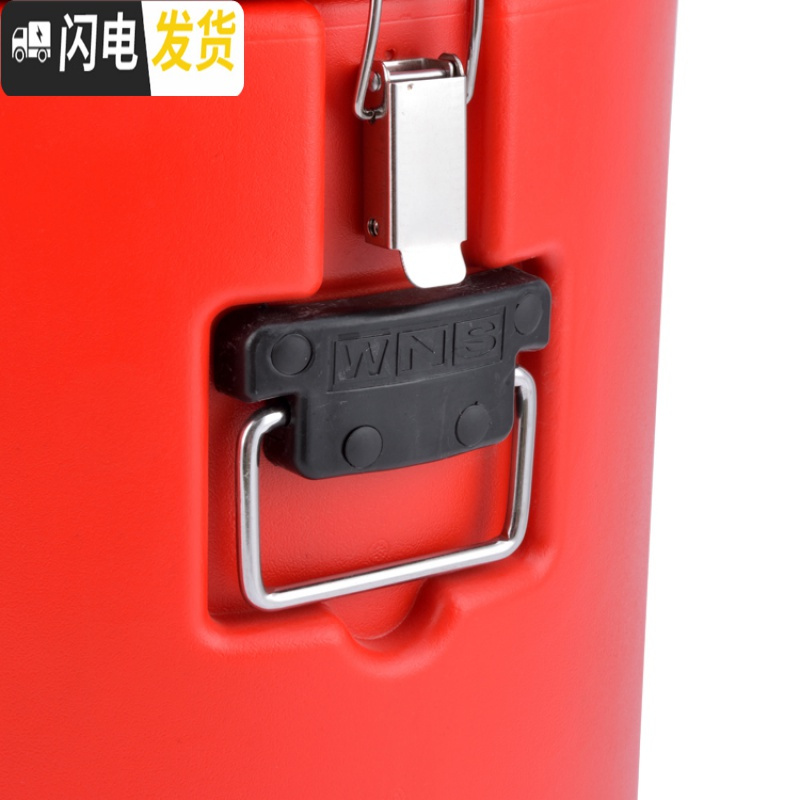 三维工匠商用保温桶大容量不锈钢 送餐桶冷藏桶快餐桶米饭桶保温汤桶40 20单龙头红蓝棕(颜色备注)饭盒/提锅